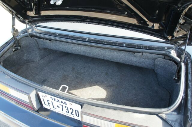 1985 Black Ford Mustang Convertible