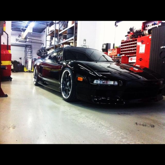 1993 Black Acura NSX Coupe