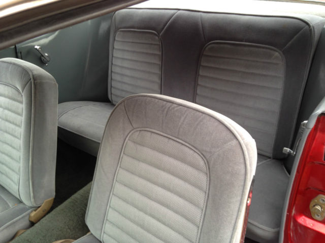 1965 Cherry Candy-Color Red Ford Mustang Coupe