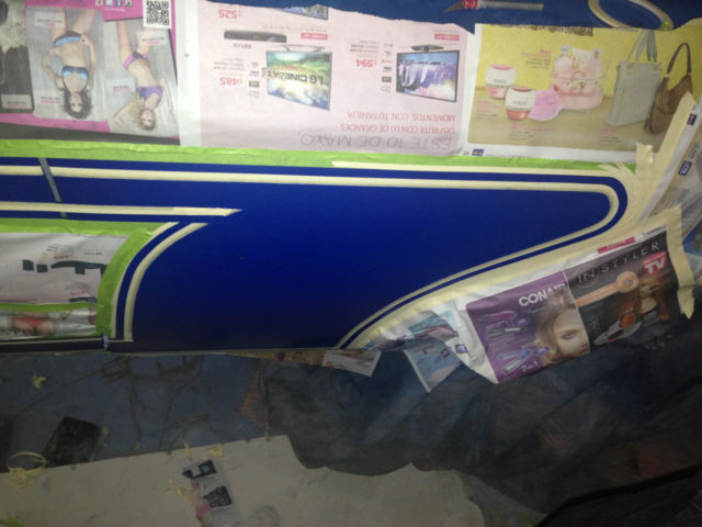 1971 Blue Chevrolet Nova Coupe