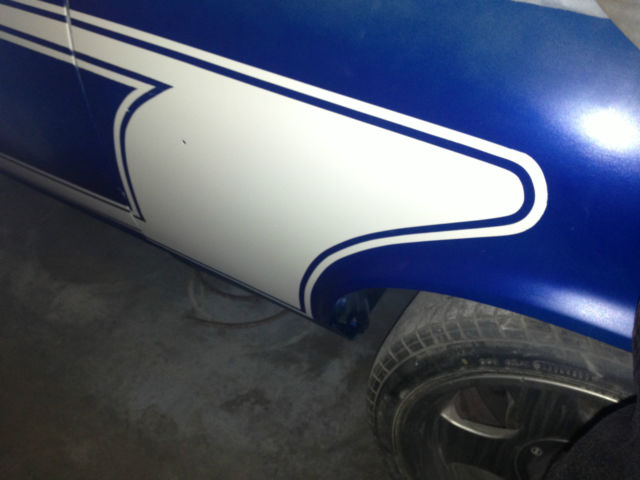 1971 Blue Chevrolet Nova Coupe