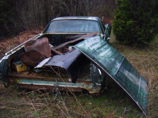 1969 Green Chevrolet El Camino