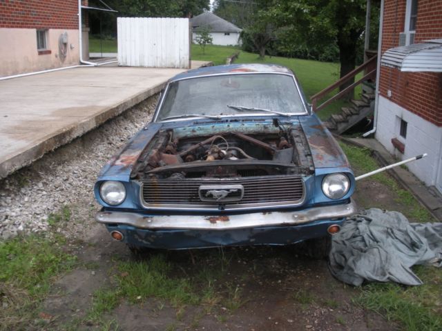 1966 Black Ford Mustang Coupe