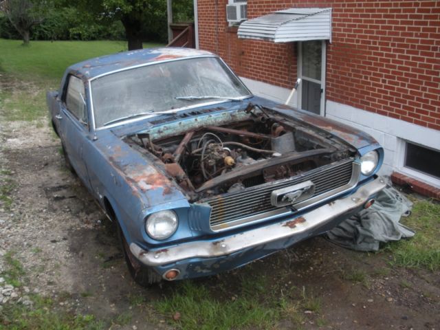 1966 Black Ford Mustang Coupe