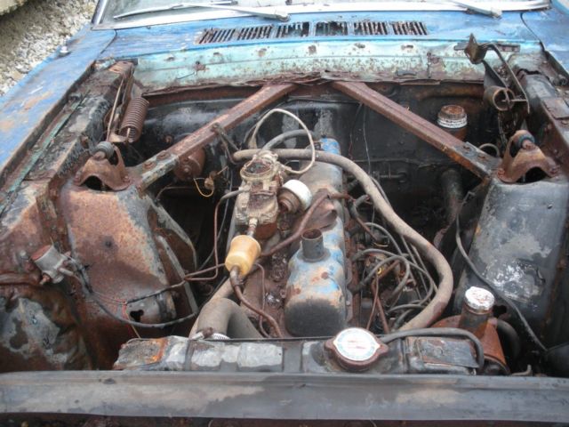 1966 Blue Ford Mustang Coupe