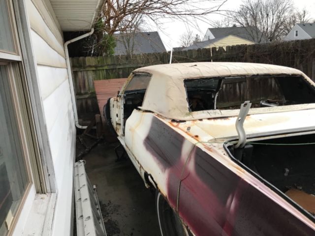 1968 White Cadillac DeVille