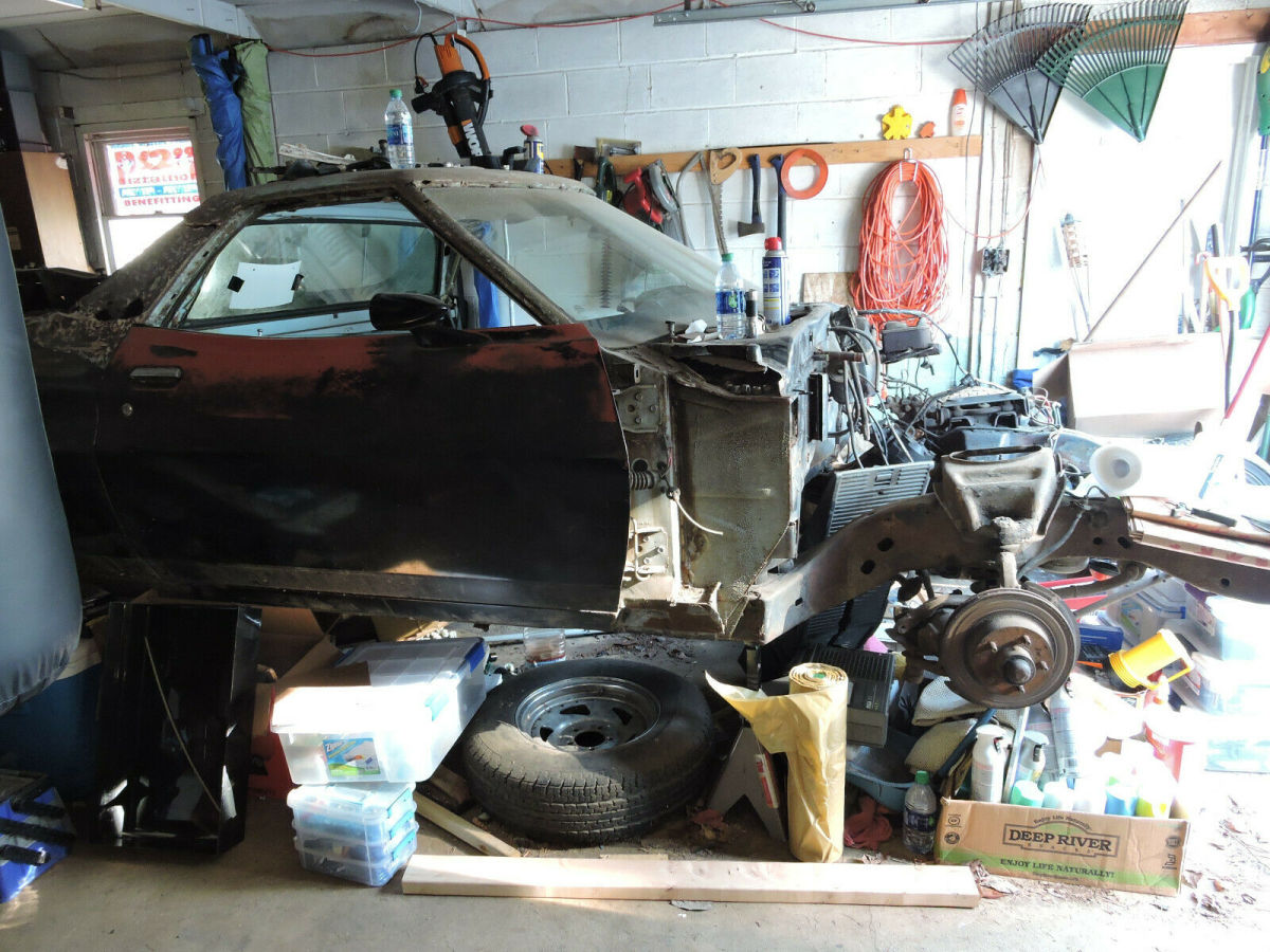 1972 Black Ford Ranchero Crew Cab Pickup