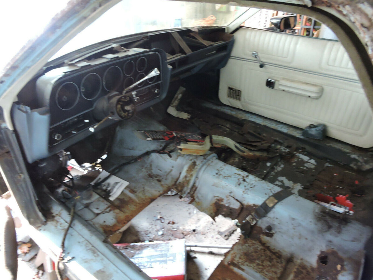 1972 Black Ford Ranchero Crew Cab Pickup