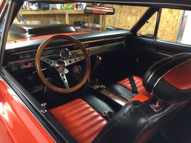 1969 Orange hemi v2  Dodge Dart Coupe