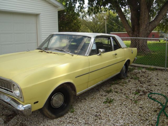 1969 Yellow Ford Falcon Sedan