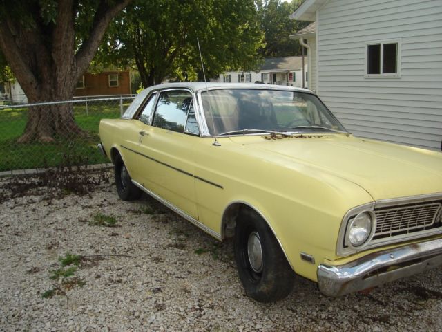 1969 Yellow Ford Falcon Sedan