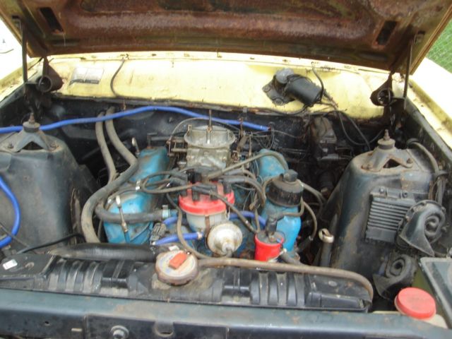 1969 Yellow Ford Falcon Sedan