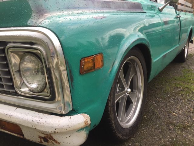 1972 Green Chevrolet C-10 Cab & Chassis