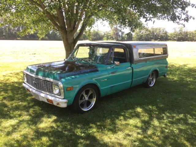 1972 Green Chevrolet C-10 Cab & Chassis