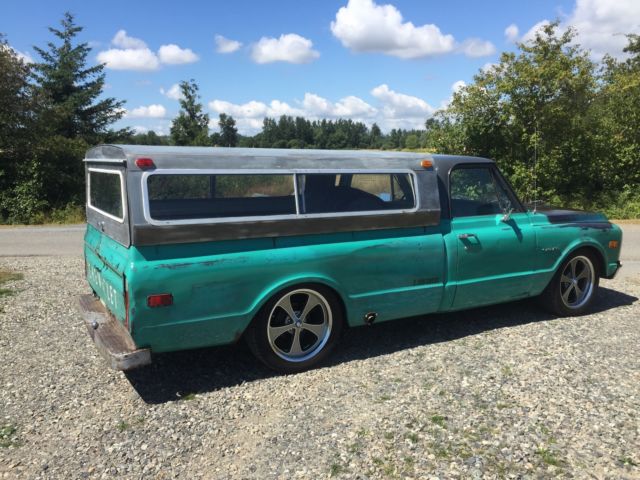1972 Green Chevrolet C-10 Cab & Chassis