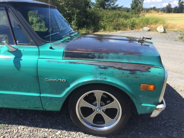 1972 Green Chevrolet C-10 Cab & Chassis