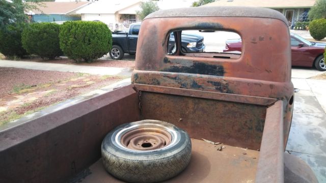 1949 PATINA BLACK Ford F-100 Standard Cab Pickup