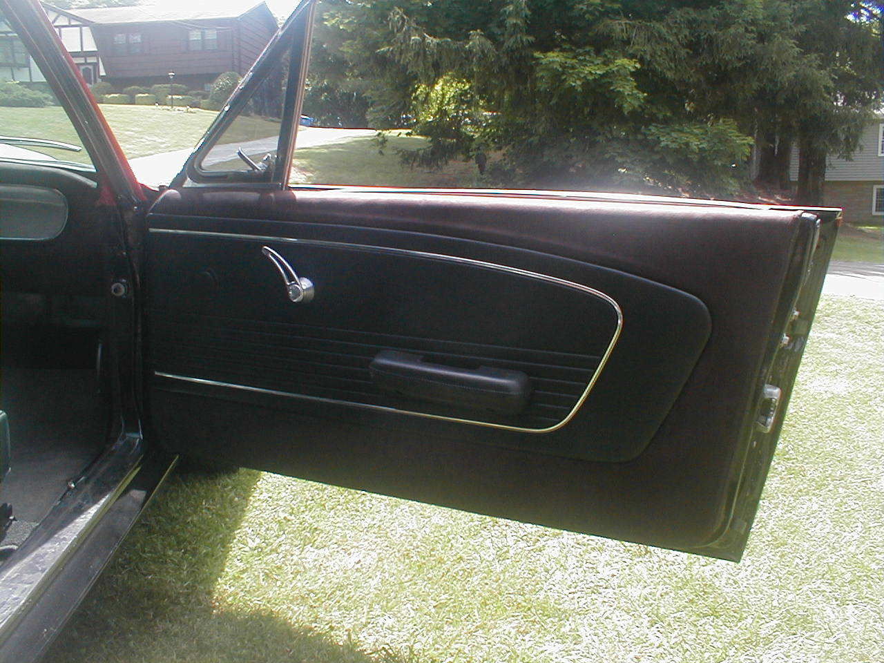 1966 Black/Red Ford Mustang Coupe