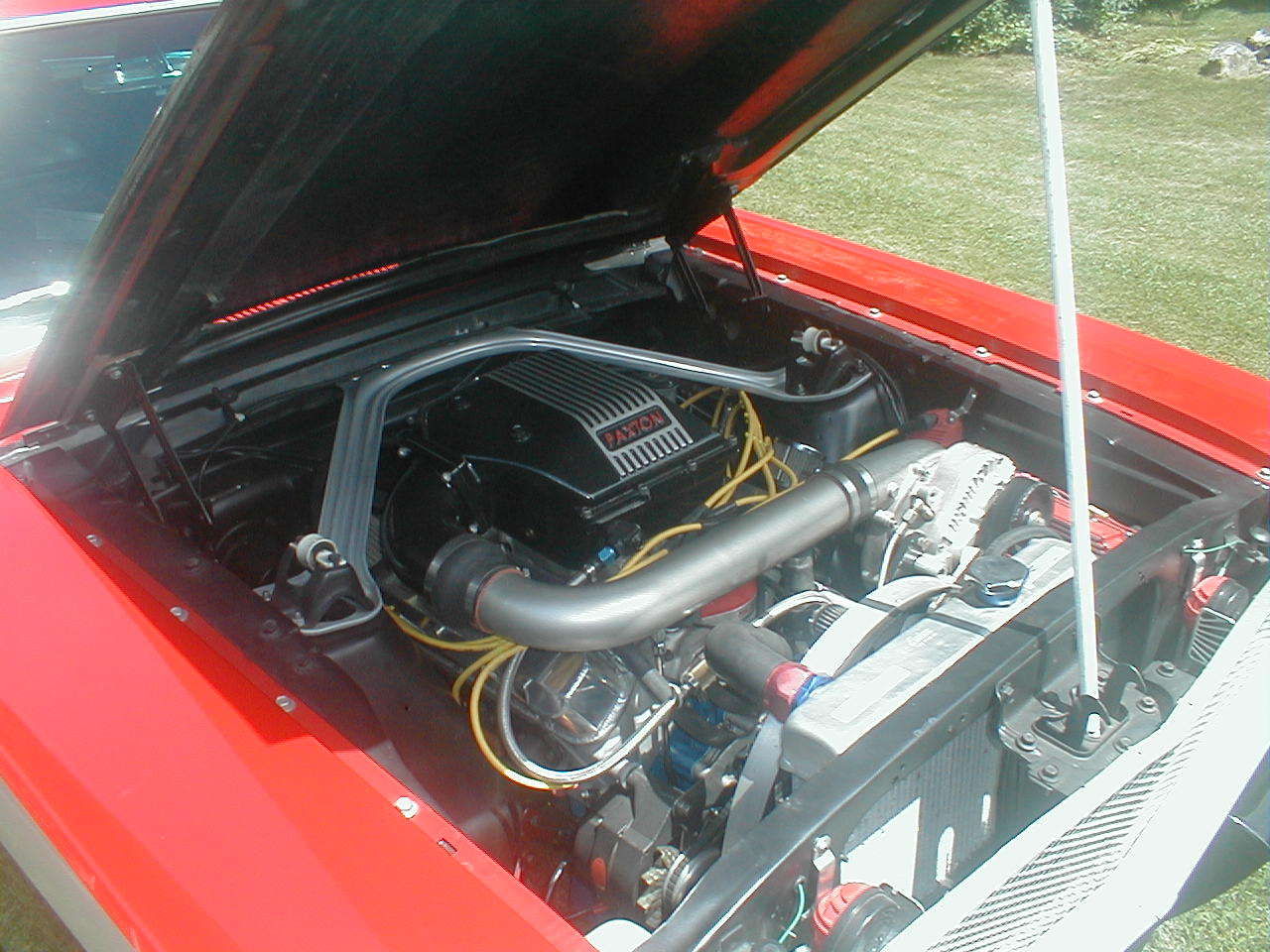 1966 Black/Red Ford Mustang Coupe
