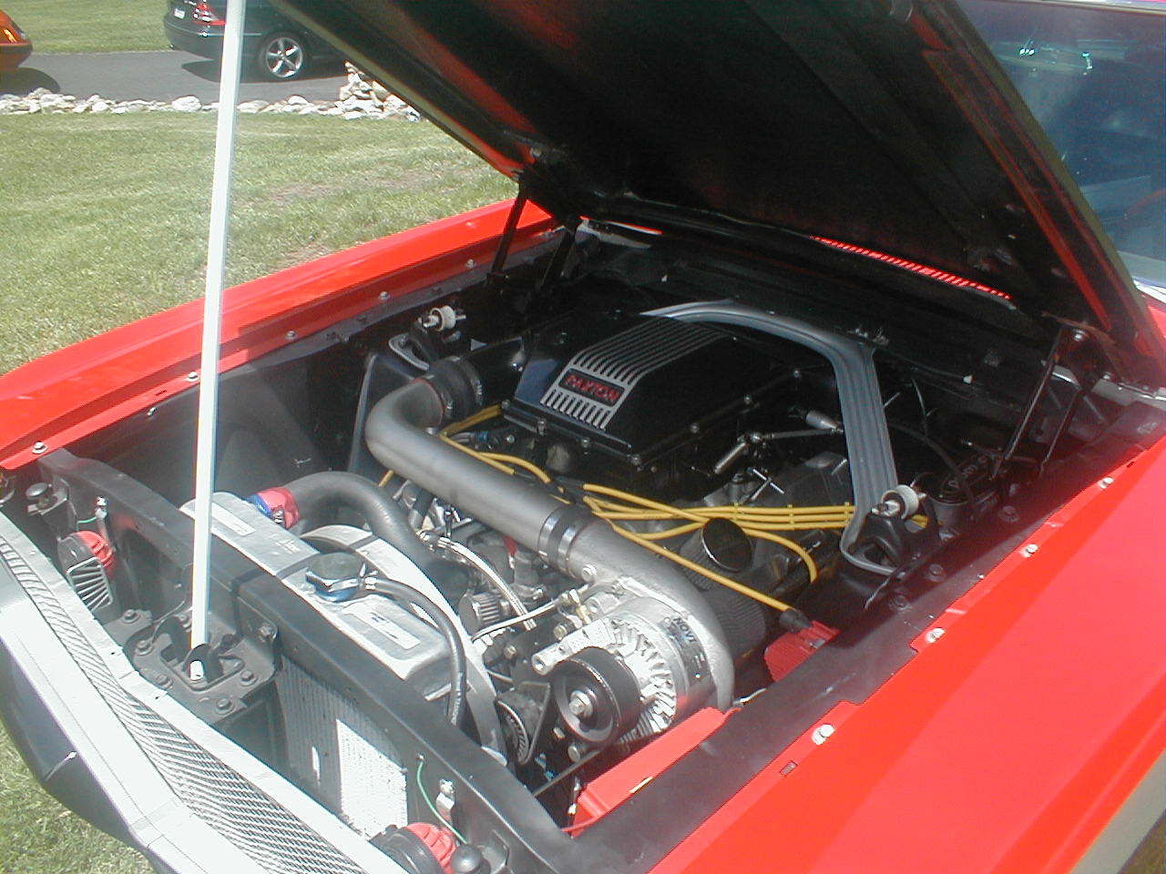 1966 Black/Red Ford Mustang Coupe