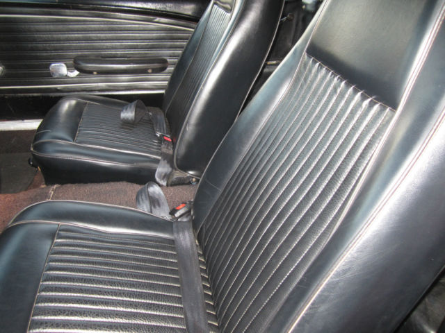 1968 Red Ford Mustang Convertible