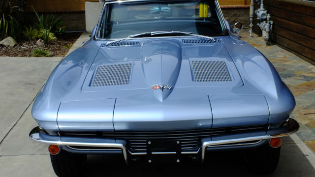 1963 RARE SILVER BLUE Chevrolet Corvette Convertible