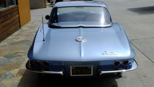 1963 RARE SILVER BLUE Chevrolet Corvette Convertible