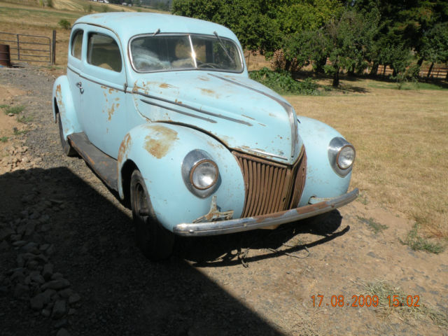 1939 Faded blue Ford Other 2 door sedan
