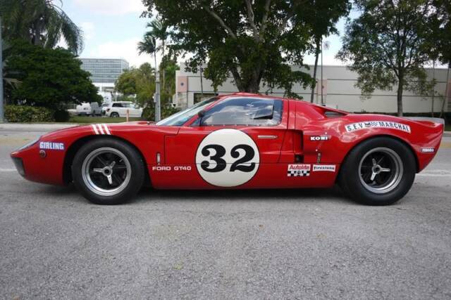 1966 Red Ford Ford GT Coupe