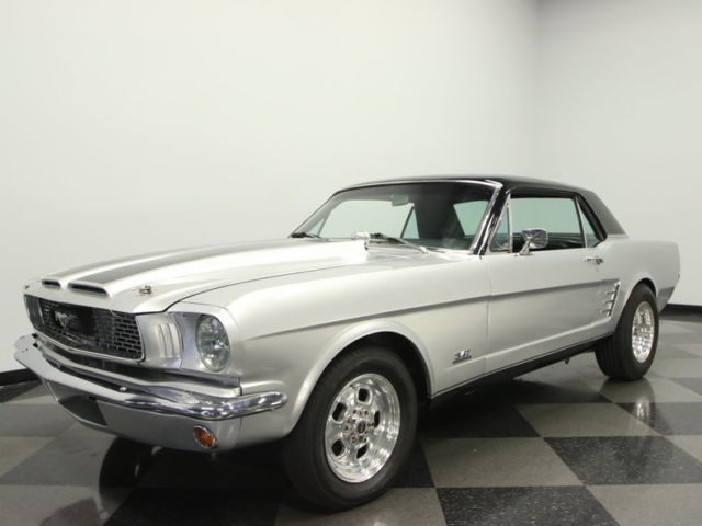 1966 Silver Ford Mustang Coupe