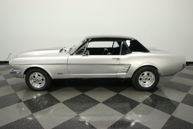 1966 Silver Ford Mustang Coupe