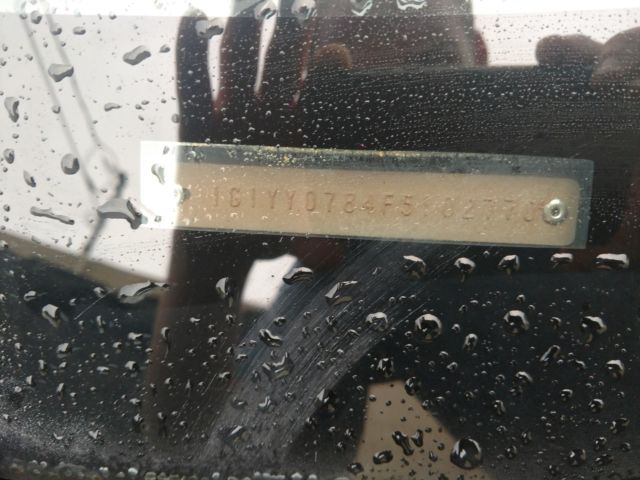 1985 Primer Black Chevrolet Corvette