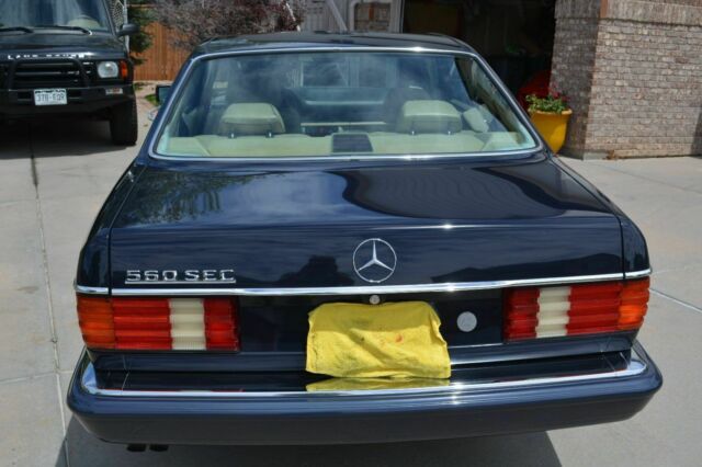 1989 Midnight Blue Mercedes-Benz S-Class Coupe