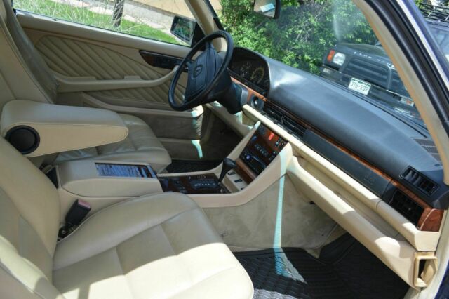 1989 Midnight Blue Mercedes-Benz S-Class Coupe