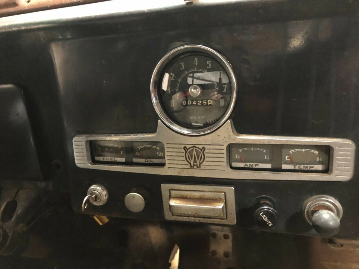 1950 Green Willys Pick up