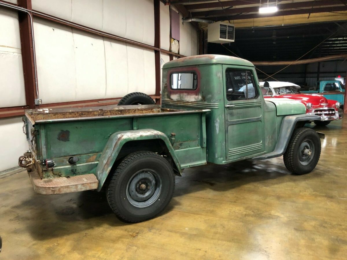 1950 Green Willys Pick up