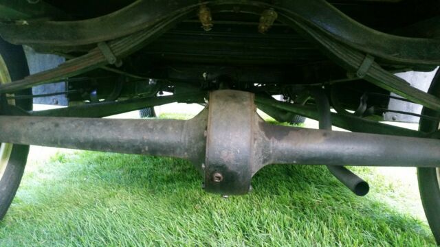 1930 Green Ford Model A Convertible