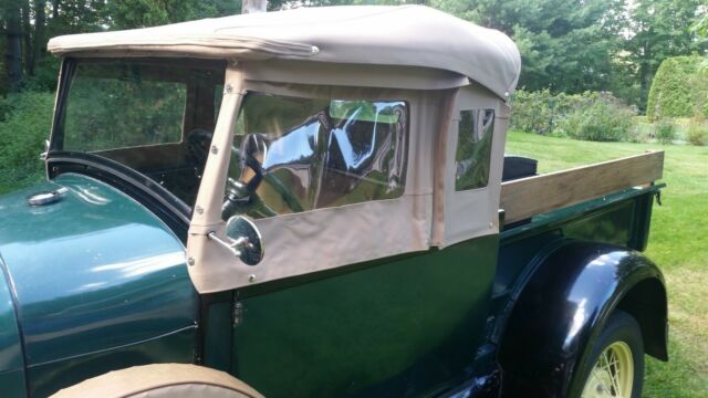 1930 Green Ford Model A Convertible