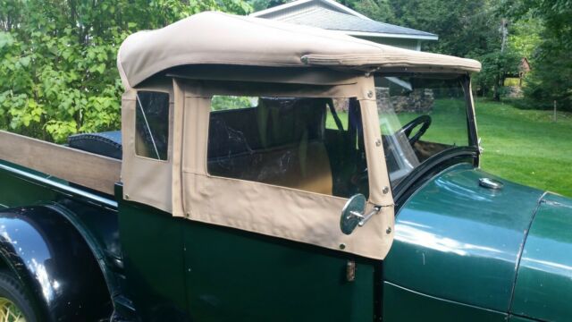 1930 Green Ford Model A Convertible