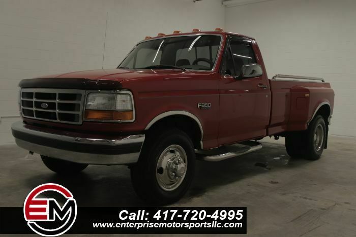 1994 Red Ford F-350 Pickup