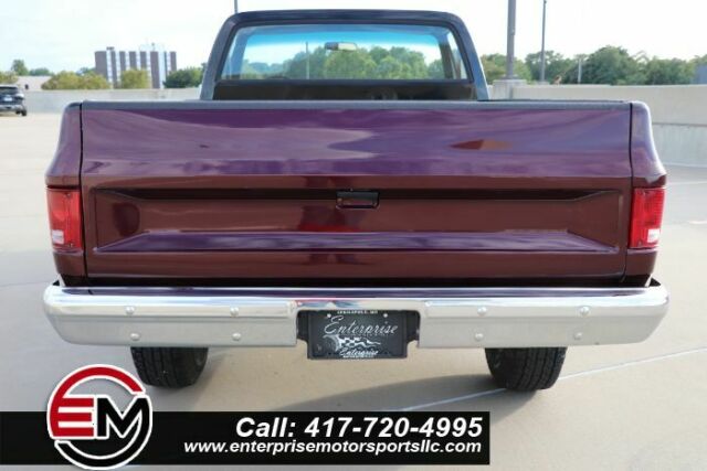1984 Maroon Metallic Chevrolet C/K Pickup 1500 Pickup