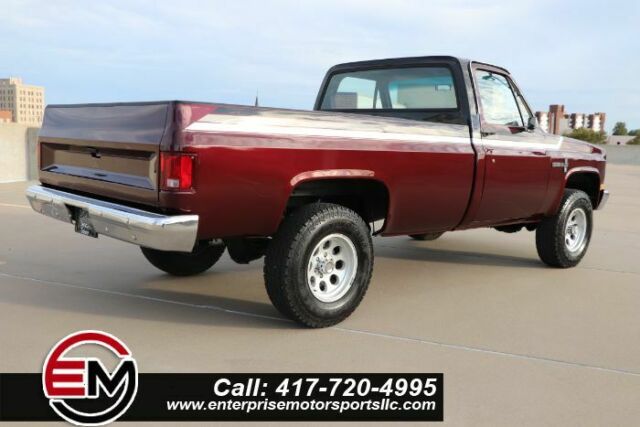 1984 Maroon Metallic Chevrolet C/K Pickup 1500 Pickup