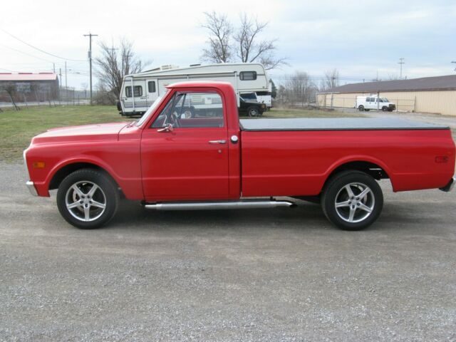 1972 Red Chevrolet C-10 Standard Cab Pickup