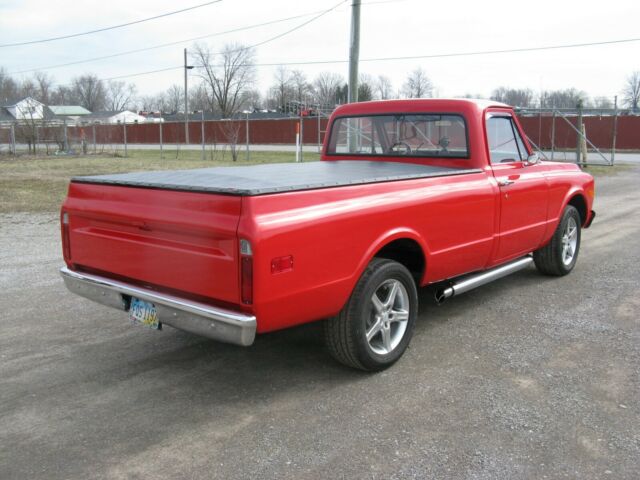 1972 Red Chevrolet C-10 Standard Cab Pickup