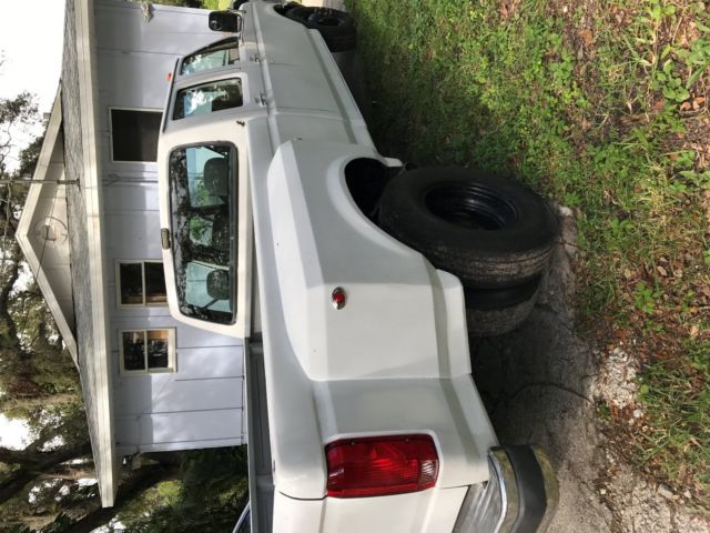 1992 White Ford F-350 Extended Cab Pickup