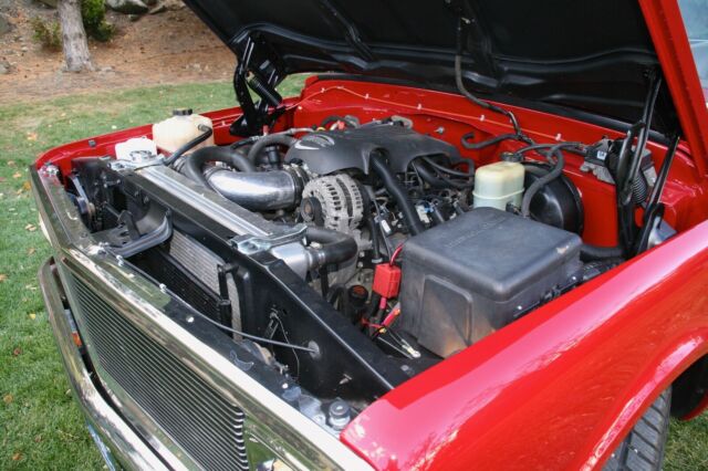 1972 CRIMSON RED Chevrolet C-10 Short Wheel Base 4x4