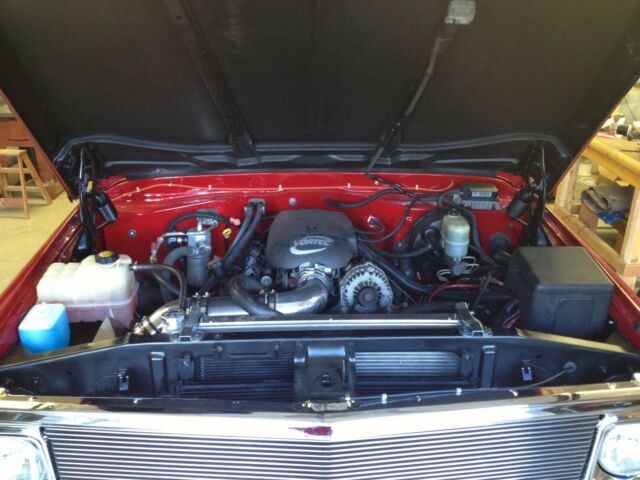 1972 CRIMSON RED Chevrolet C-10 Short Wheel Base 4x4