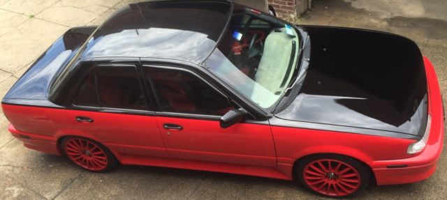 1994 Red/Black Nissan Sentra Custom