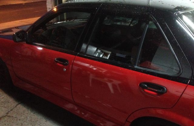 1994 Red/Black Nissan Sentra Custom