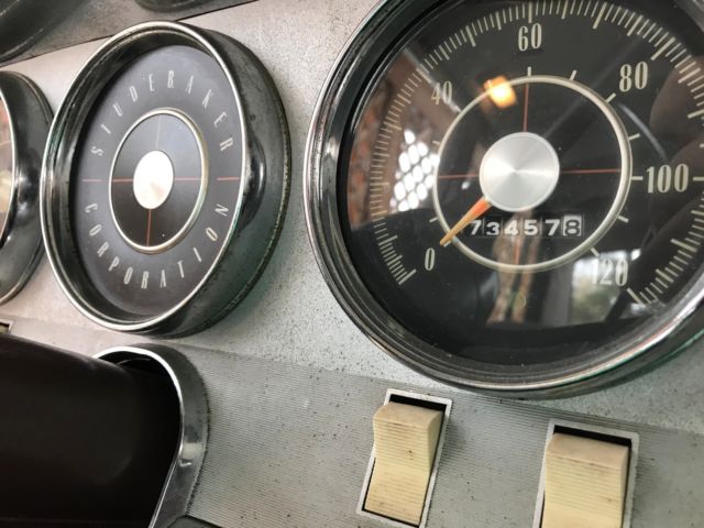 1963 Root Beer Brown / Cream Studebaker Lark 4 door